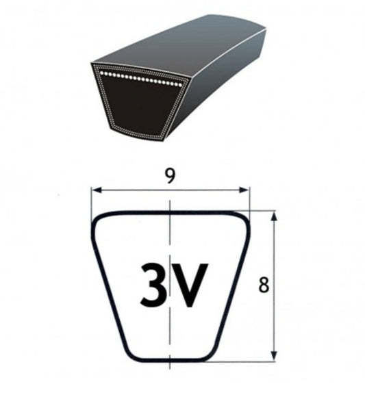 CINGHIA 3V 475 TRAPEZOIDALE PIRELLI
