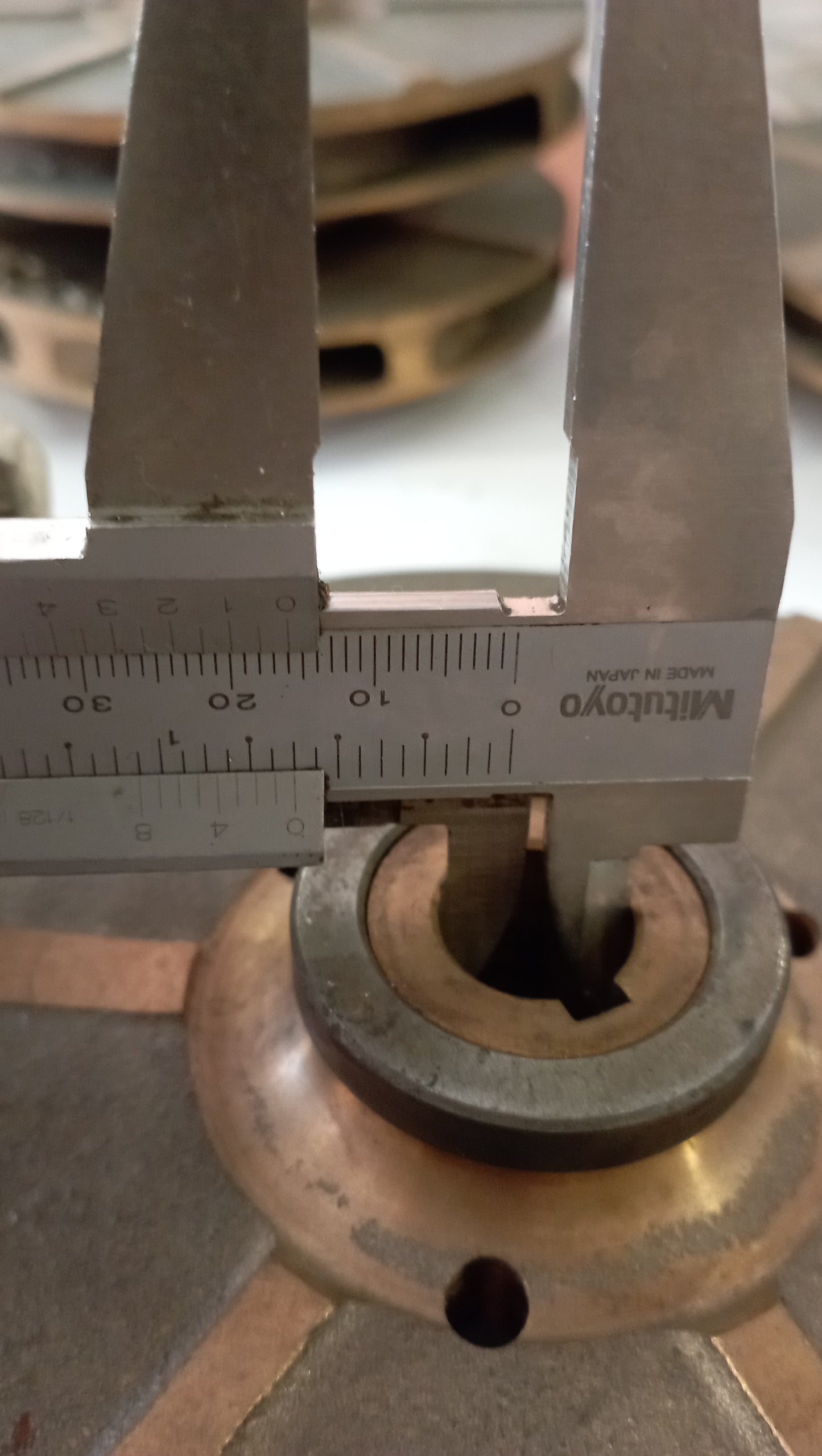 Girante pompa acqua dolce motori Isotta Fraschini serie ID32