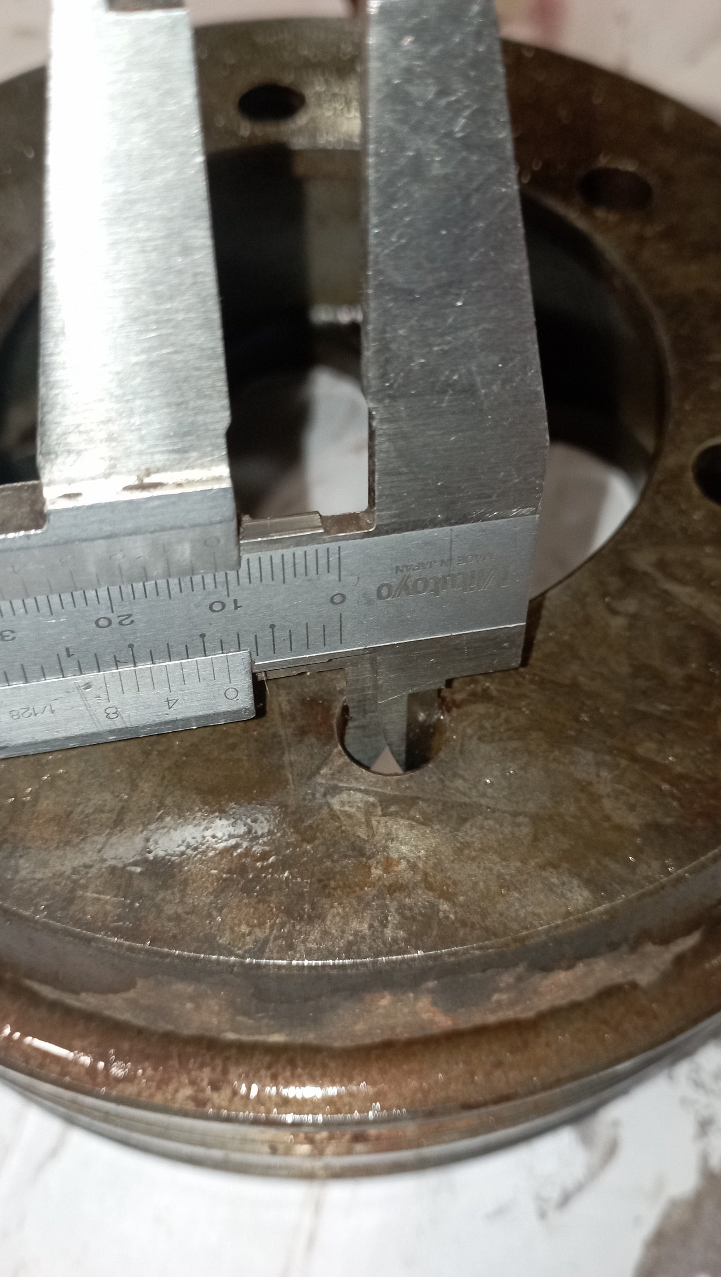 Flangia attacco volano Motore Isotta Fraschini serie ID32