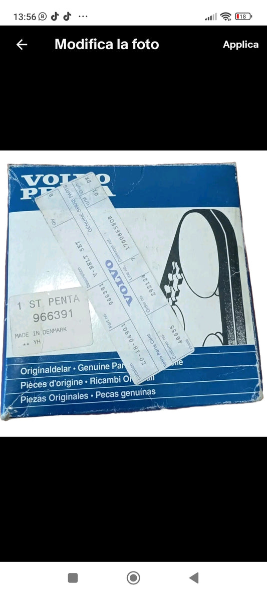 CINGHIA VOLVO PENTA 966391