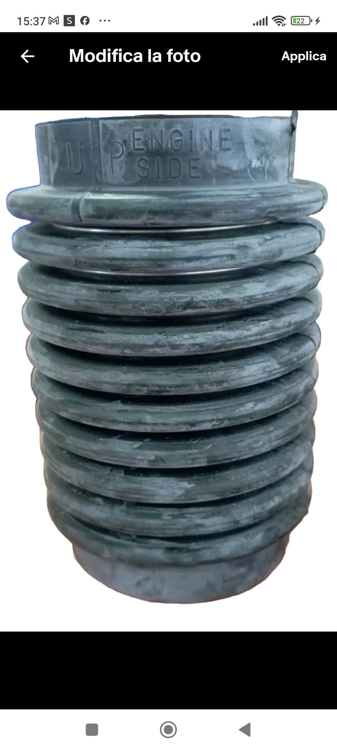 CUFFIA SCARICO VOLVO PENTA 872974