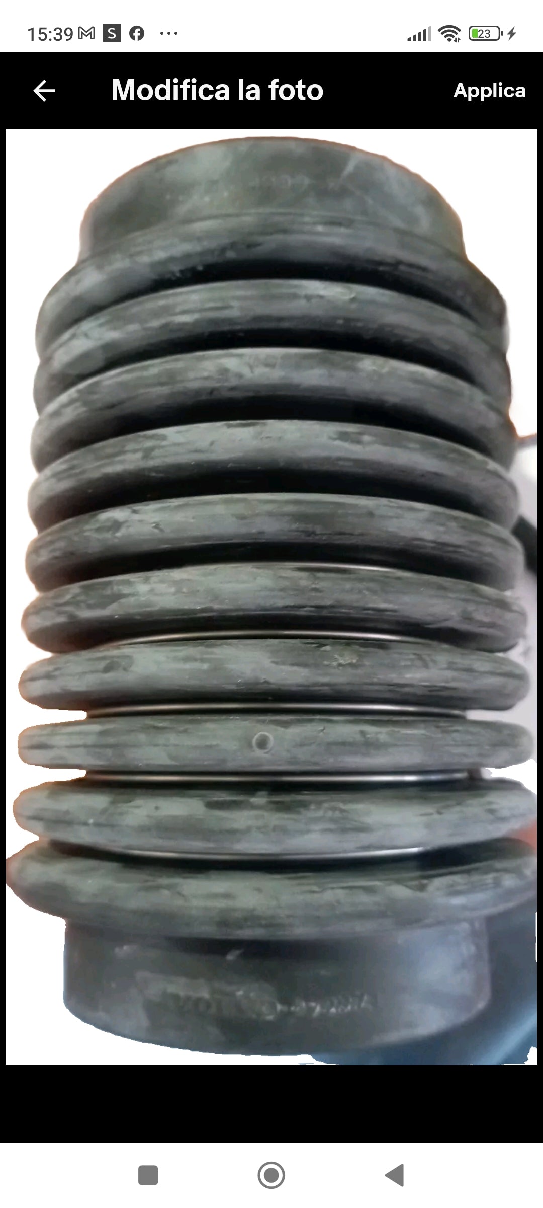 CUFFIA SCARICO VOLVO PENTA 872974