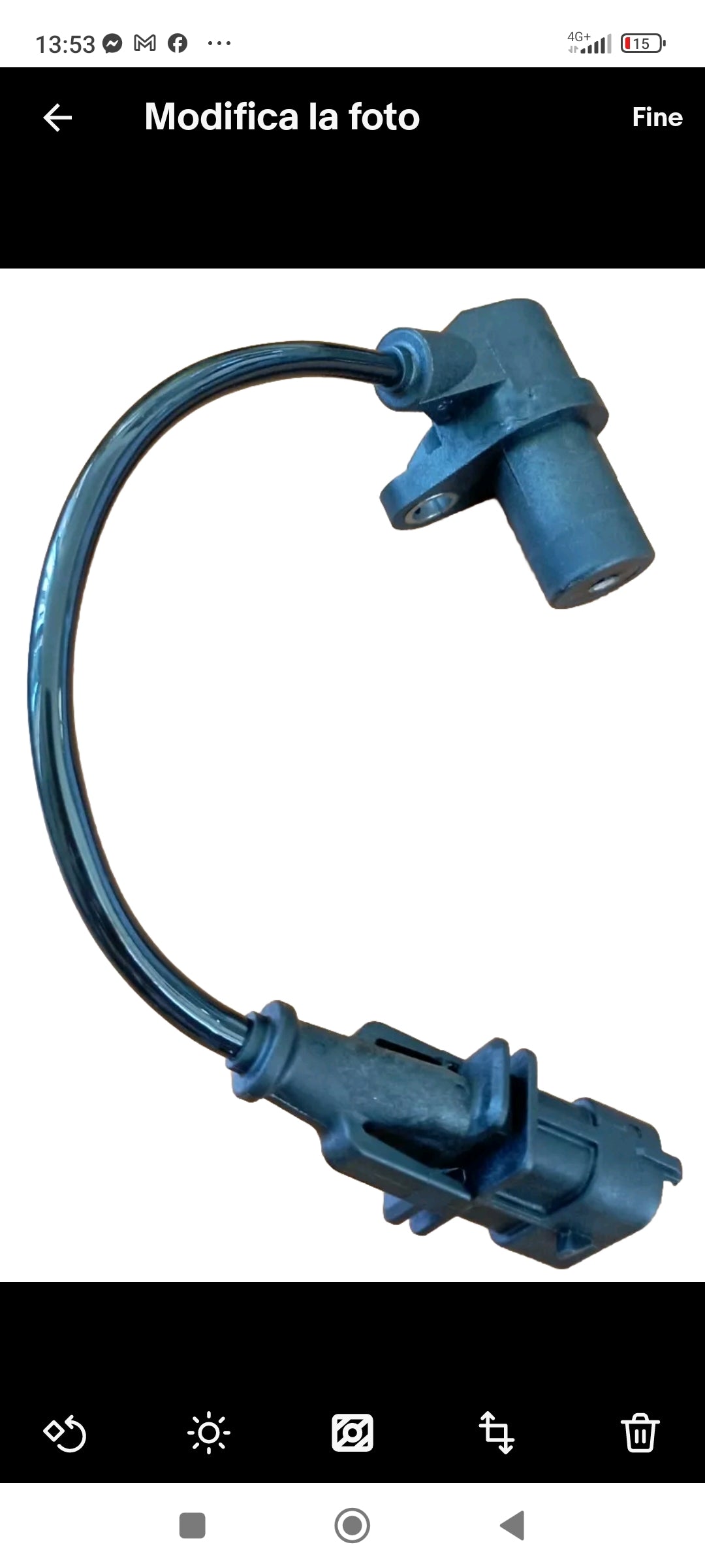 IVECO 4890189 42561085 Generatore di impulsi, Albero a gomiti