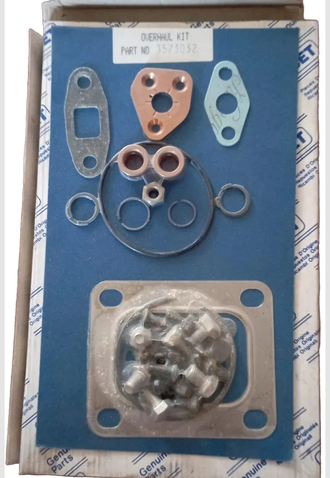 Kit Riparazione Per Turbosoffiante Holset Part no 3523032 scatola originale