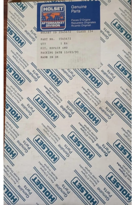 KIT Riparazione PER TURBOSOFFIANTI HOLSET class 154 Part no 3545672 SCATOLA ORIGINAL
