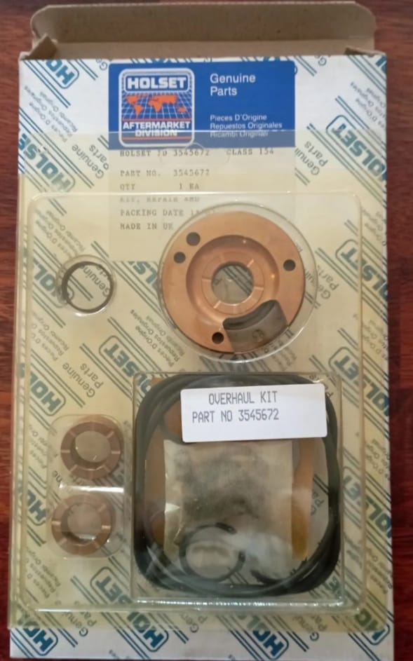 KIT Riparazione PER TURBOSOFFIANTI HOLSET class 154 Part no 3545672 SCATOLA ORIGINAL