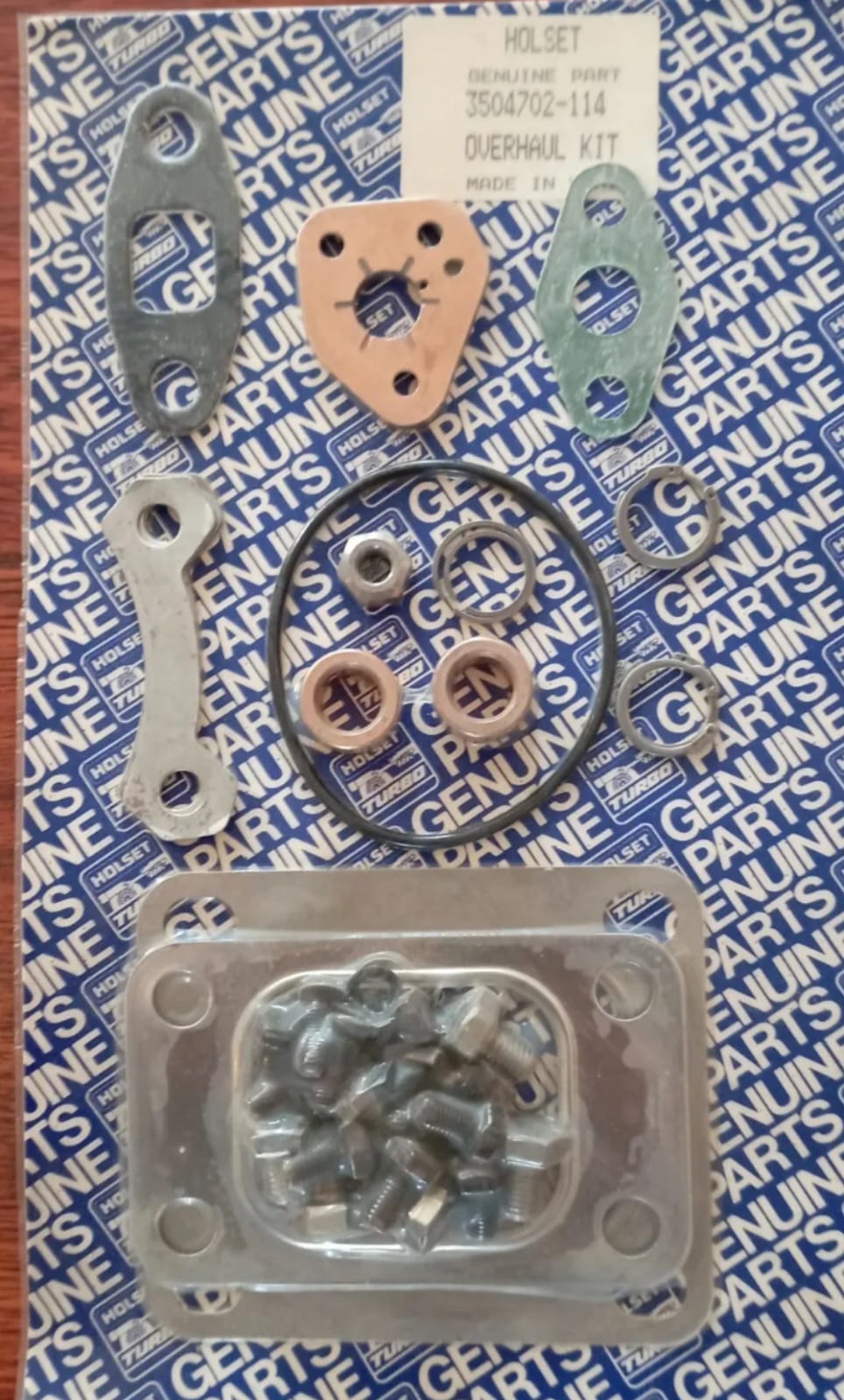 KIT Riparazione Per TURBOSOFFIANTI HOLSET IN SCATOLA ORIGINALE 3504702-114