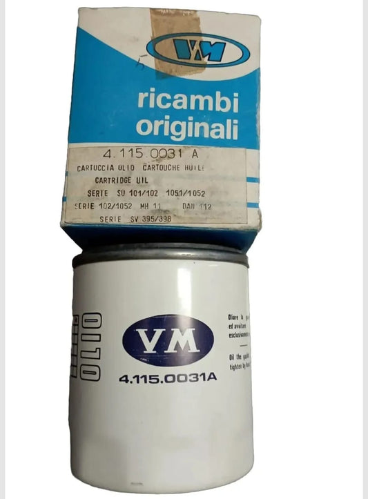 CARTUCCIA OLIO PER MOTORI VM SERIE SU 101/102  102/1052; SV 395/398 MH11 DAN112
