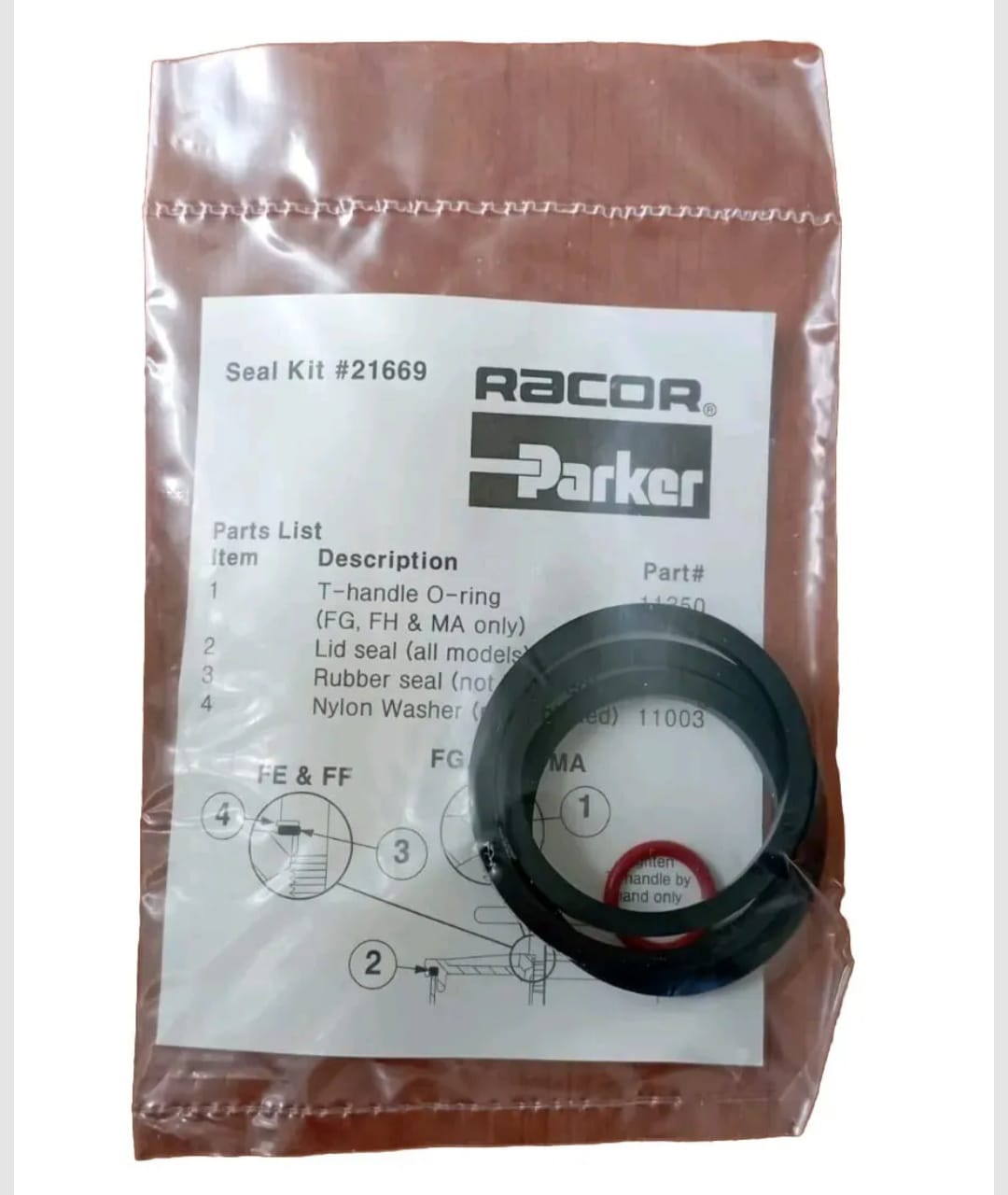 FILTRO DI RICAMBIO RACOR ORIGINALE 1000 MA 30 MICRON 2020PM CON GUARNIZIONE