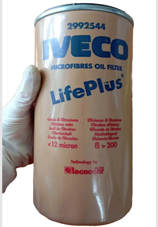 Filtro olio IVECO "microfibres oil filter" tipo 2992544 ORIGINALE