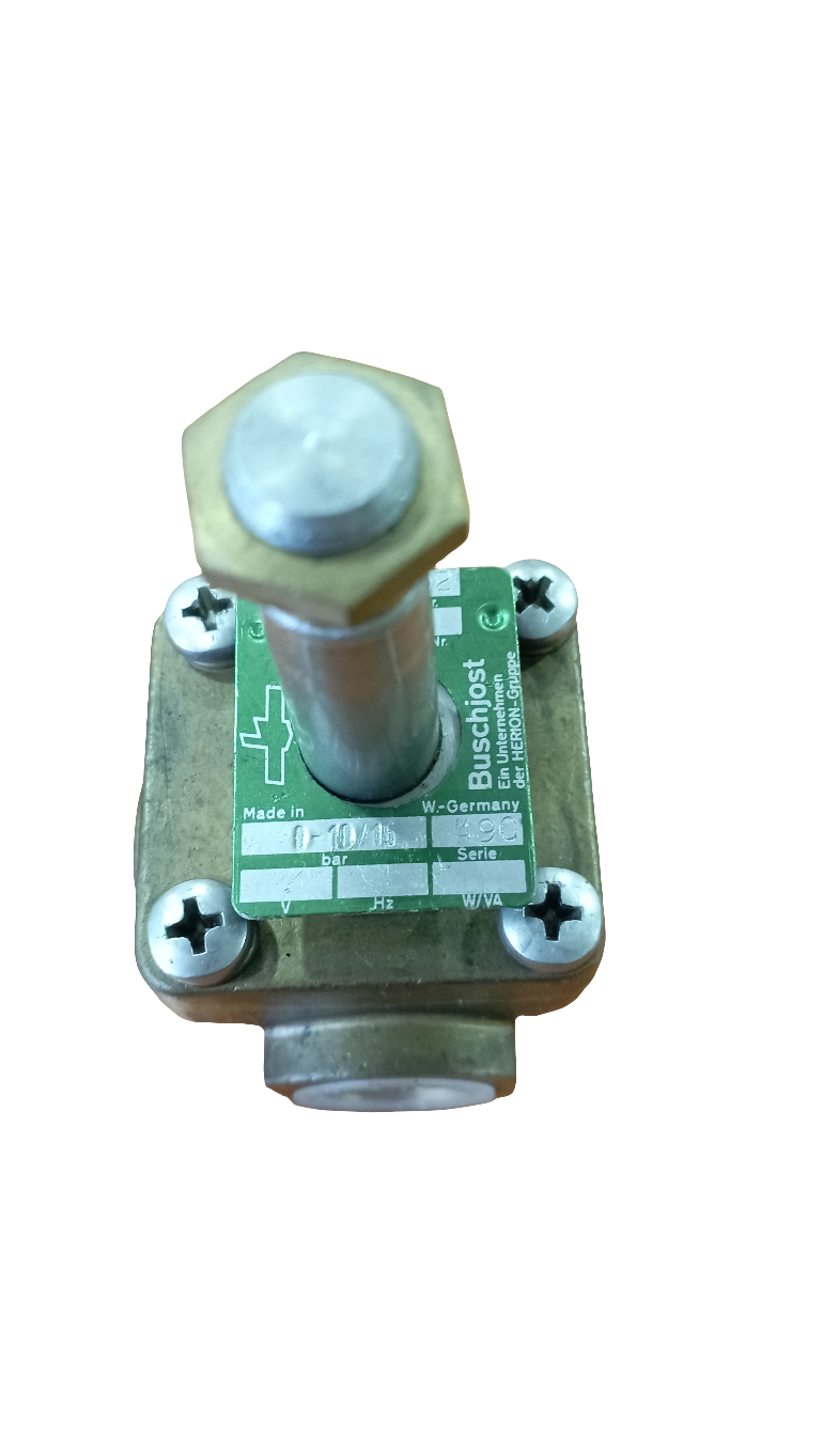 Elettrovalvola Buschjost con bobina nuova 10 bar max, 2 porte, 24 V