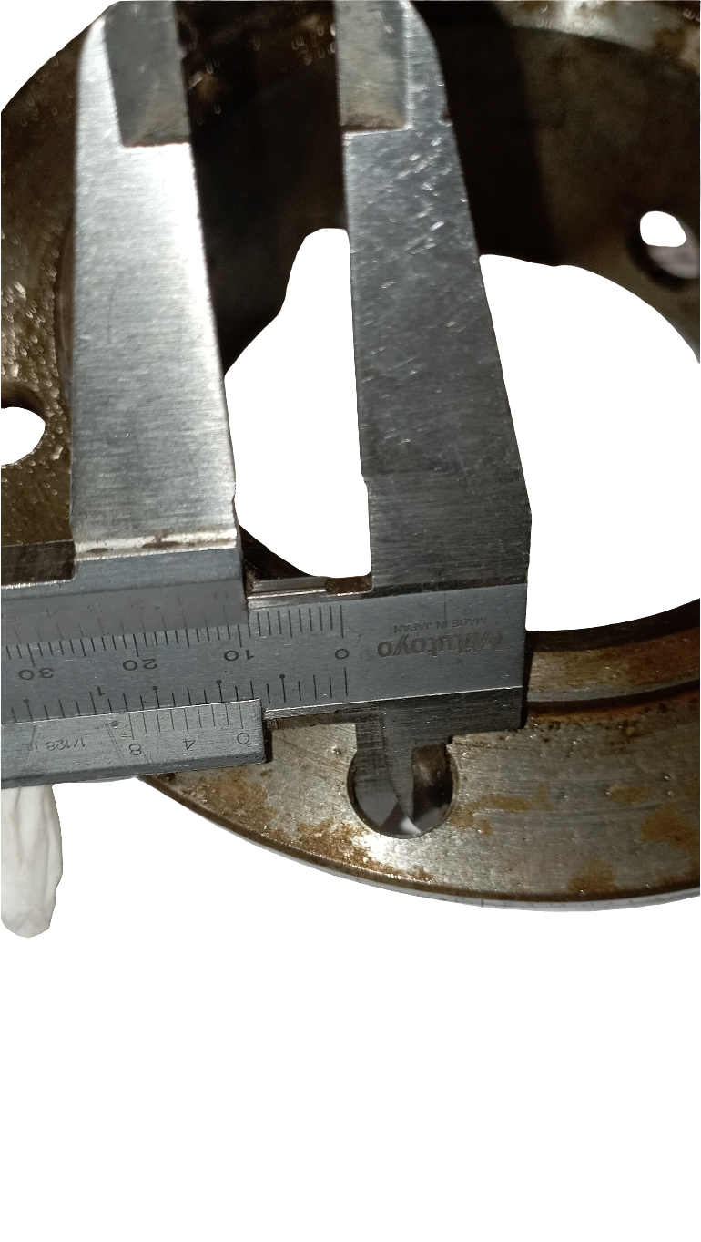 Flangia attacco volano Motore Isotta Fraschini serie ID32