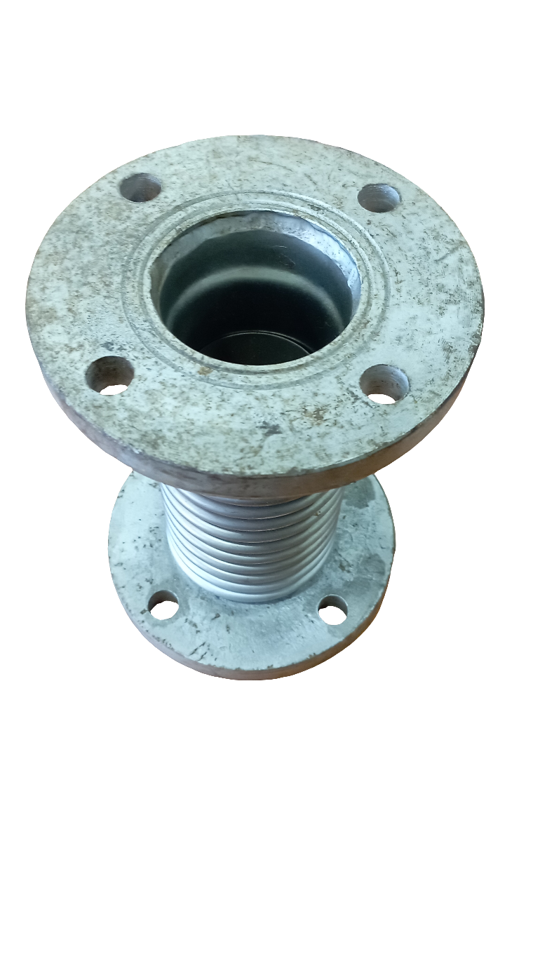 Compensatore di scarico, tronchetto di scarico in acciaio inox a 15 spire