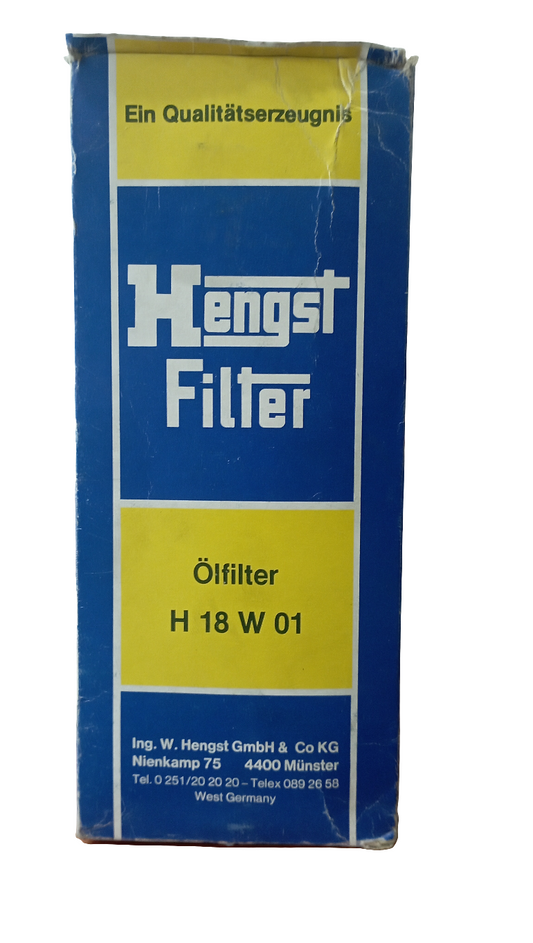 HENGST FILTER H 18 W01 Filtro olio