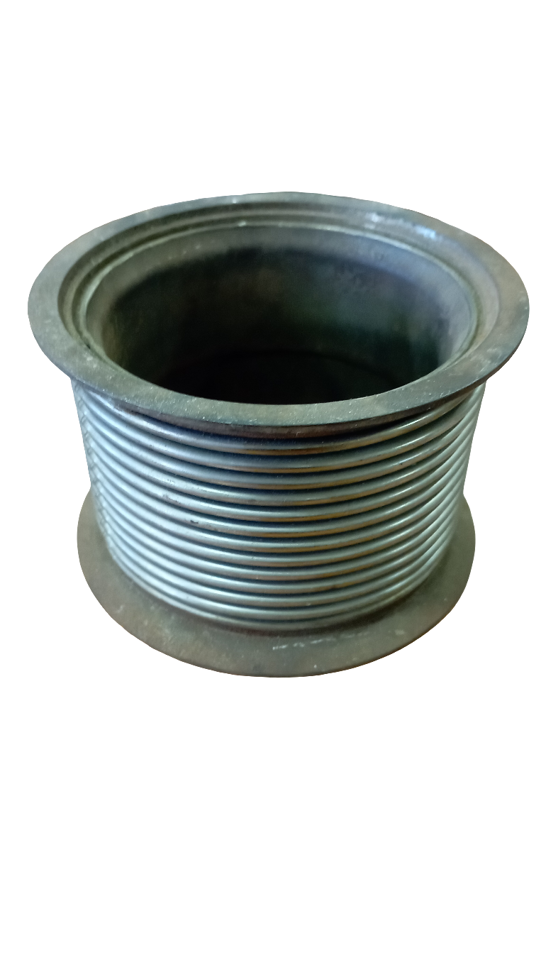 Compensatore di scarico, tronchetto di scarico a 13 spire in acciaio inox