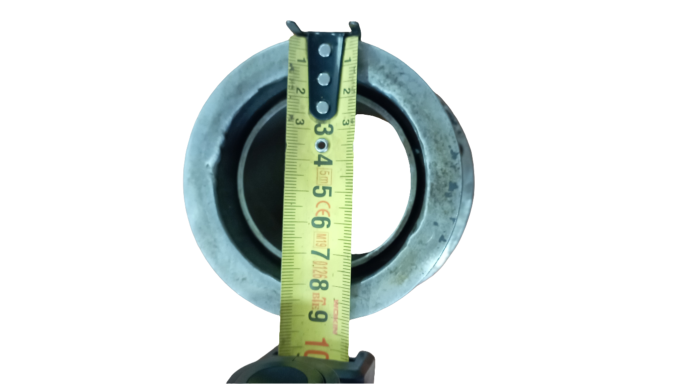 Soffietto compensatore, tronchetto di scarico in acciaio inox