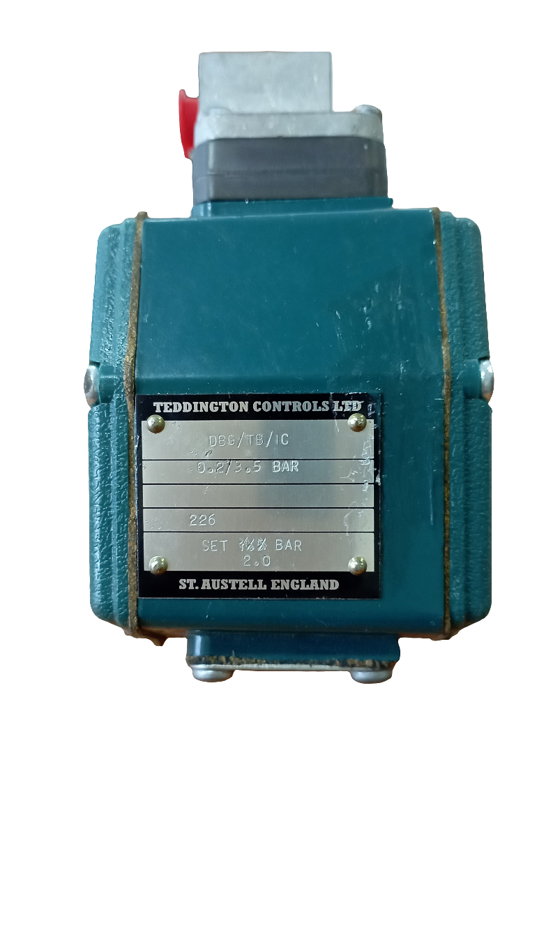 Pressostato TEDDINGTON CONTROLS tipo DBG/TB/IC 0.2.  3. 5 BAR SET 2.0 BAR