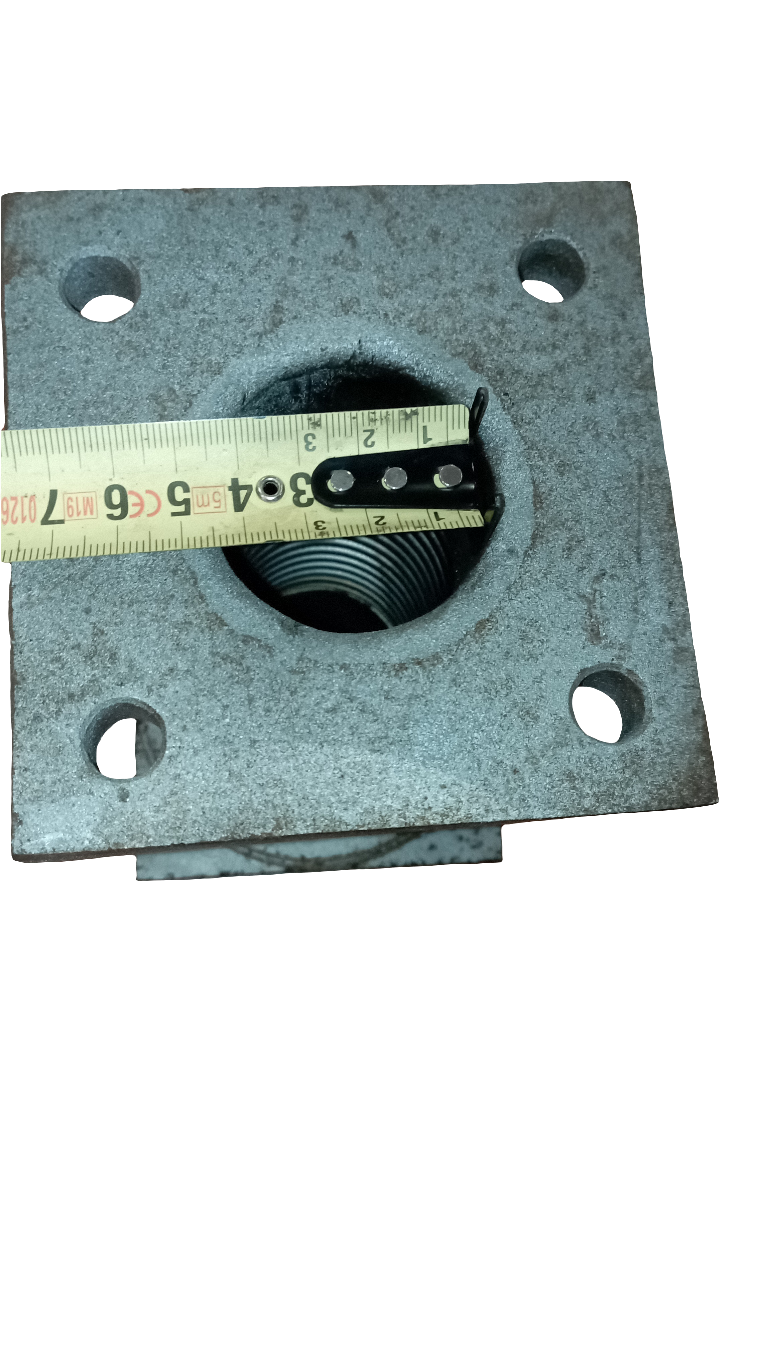 Compensatore di scarico, tronchetto di scarico a 15 spire