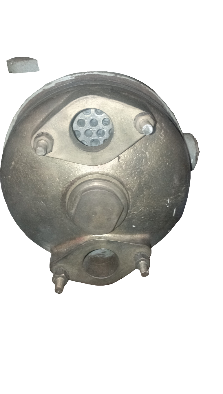 Fascio tubiero/scambiatore di calore comprensivo di cassa alloggio refrigerante e coperchi in bronzo