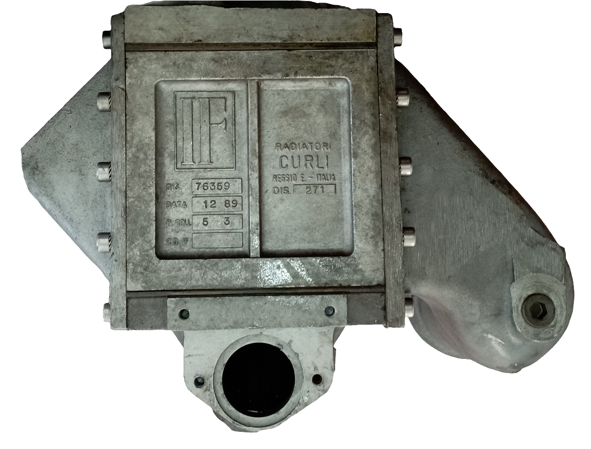 Refrigerante aria turbo per motori Isotta Fraschini serie ID38