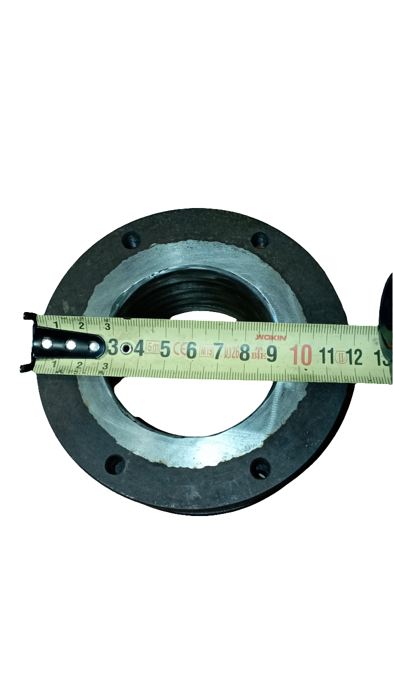 Compensatore di scarico, tronchetto di scarico a 3 spire in acciaio inox