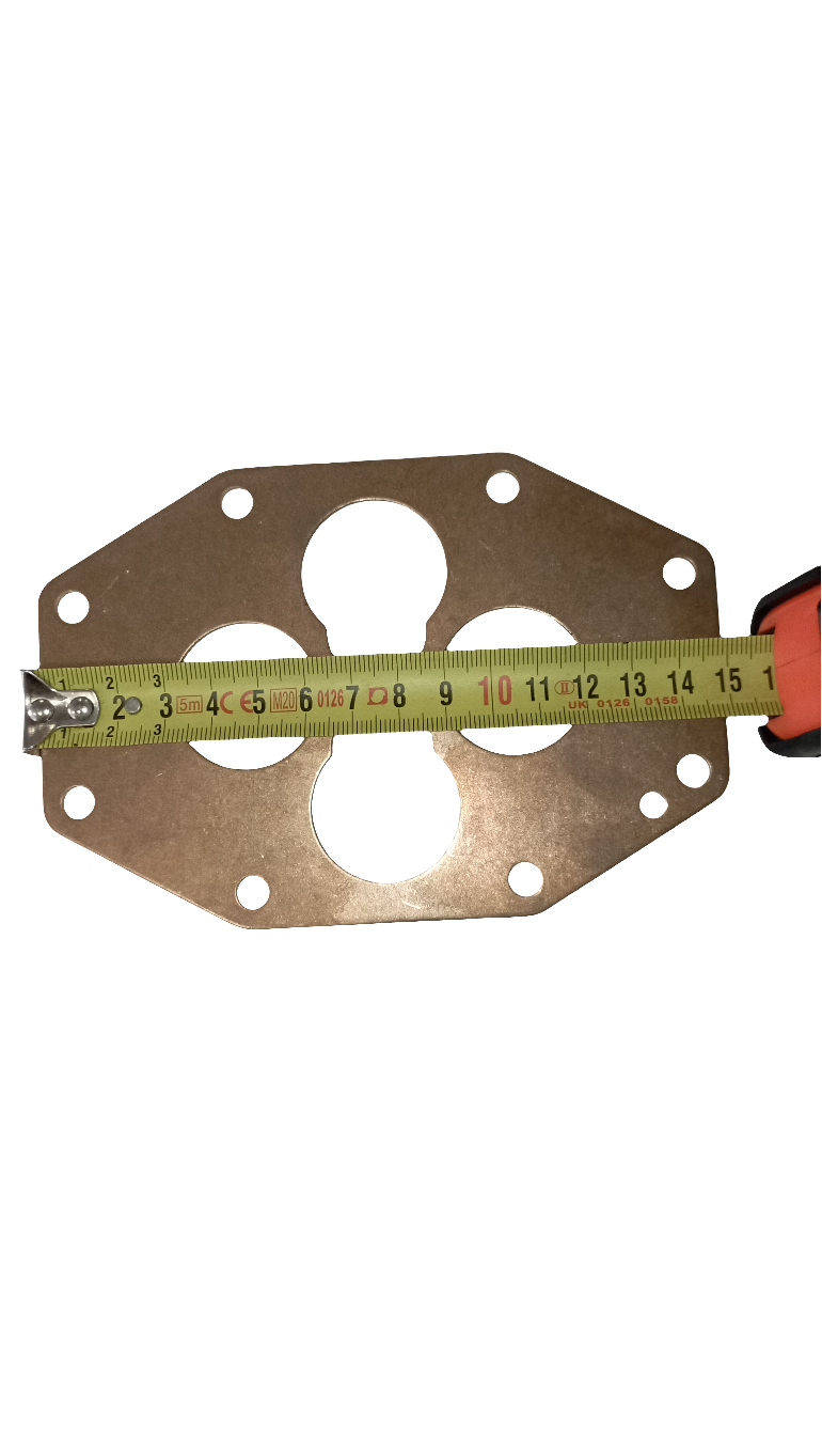 Spessore motori MWM 515 per pompa acqua mare