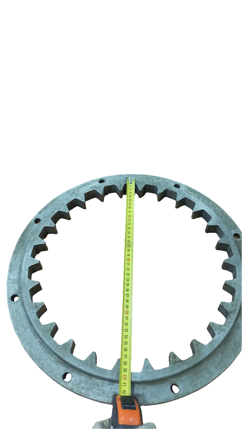 Flangia accoppiamento giunto fra invertitore e motore