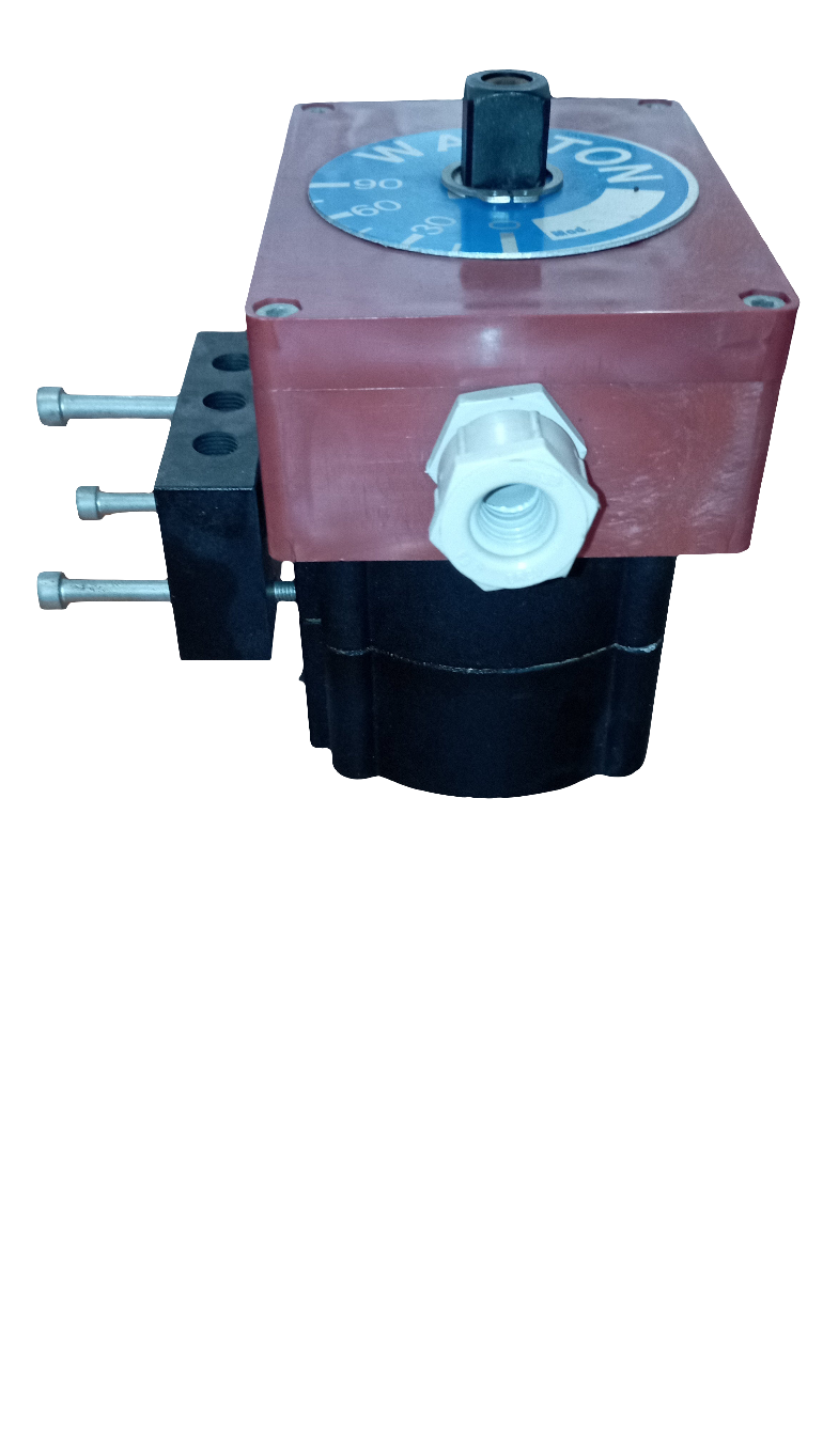 ATTUATORE PNEUMATICO PER VALVOLE 90º REF. WALTON 5.2 S