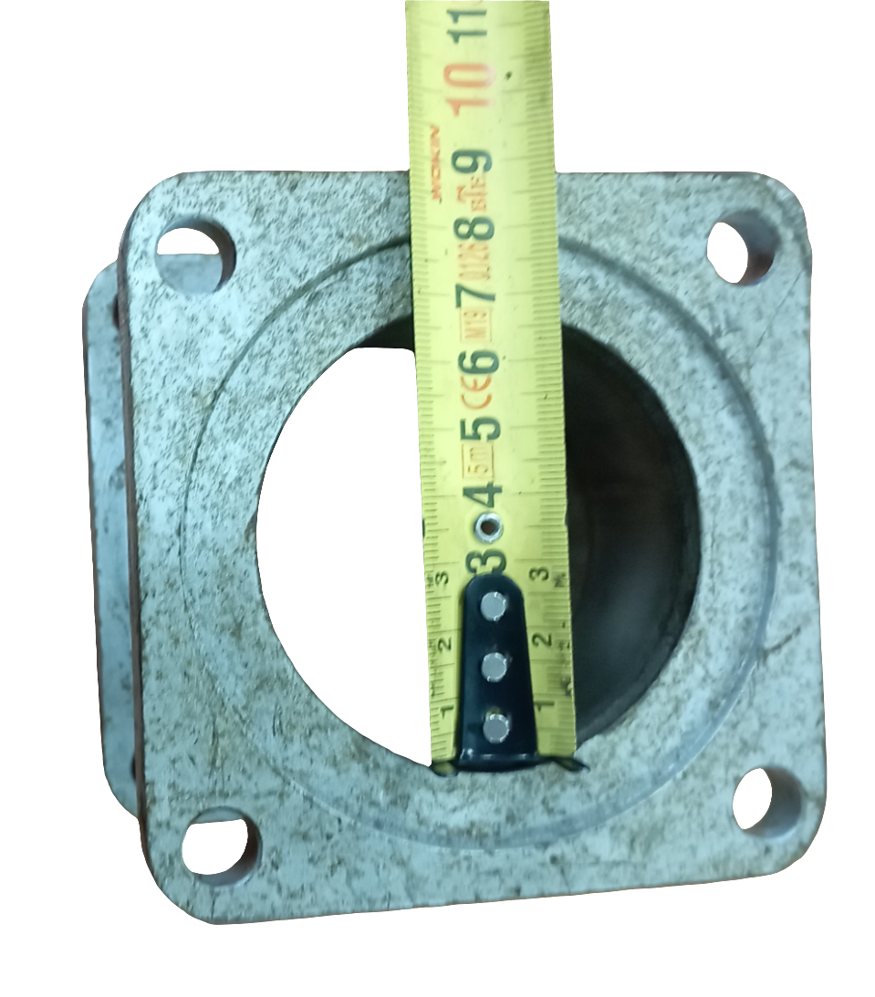 Compensatore di scarico, tronchetto di scarico in acciaio inox con 6 spire