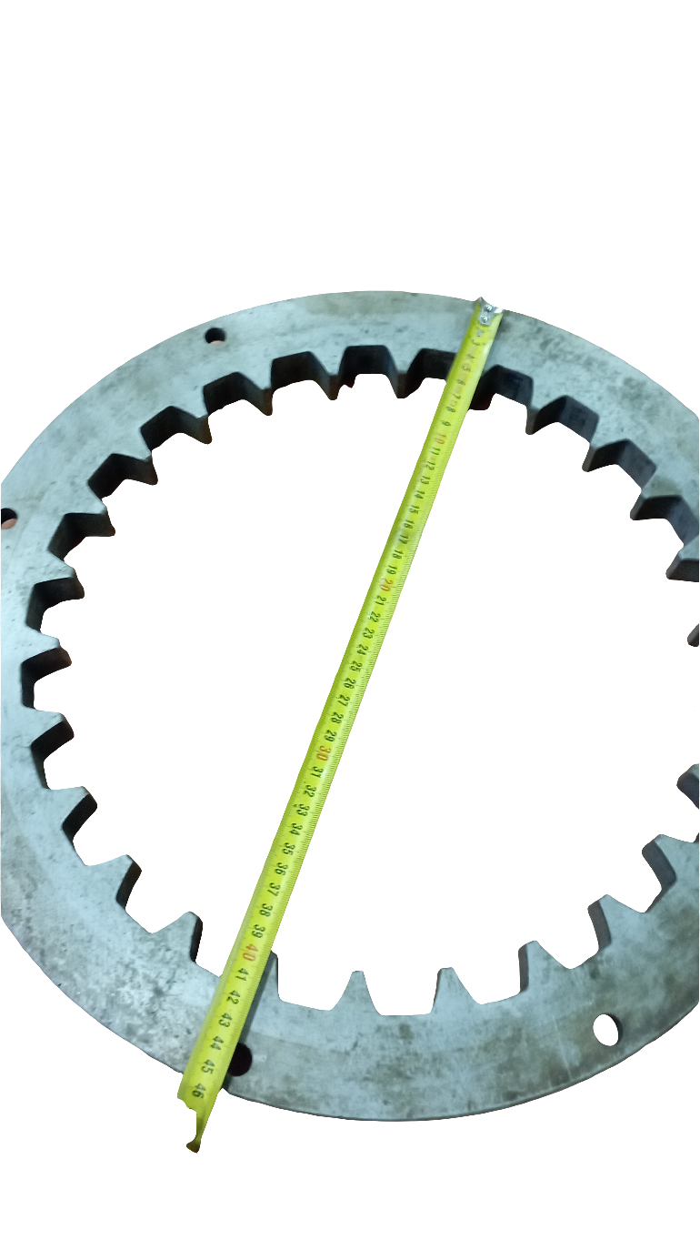 Flangia accoppiamento giunto fra invertitore e motore