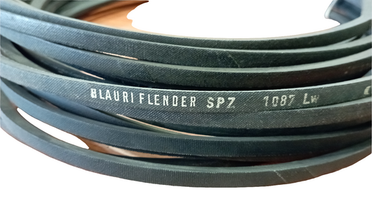 Cinghia trapezoidale SPZ 1087 liscia stretta Pix 9.7x8x1087