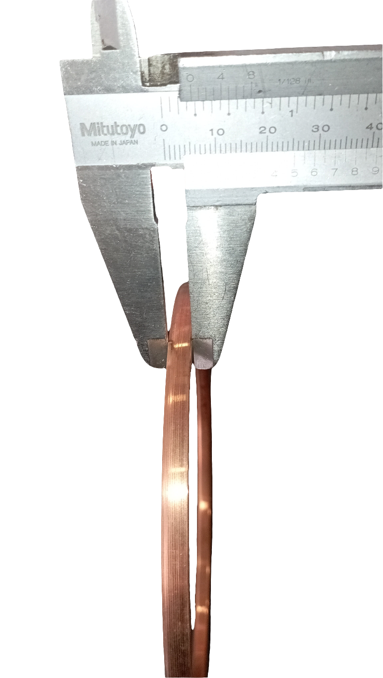 Guarnizione in rame tipo medio motori Deutz, MWM