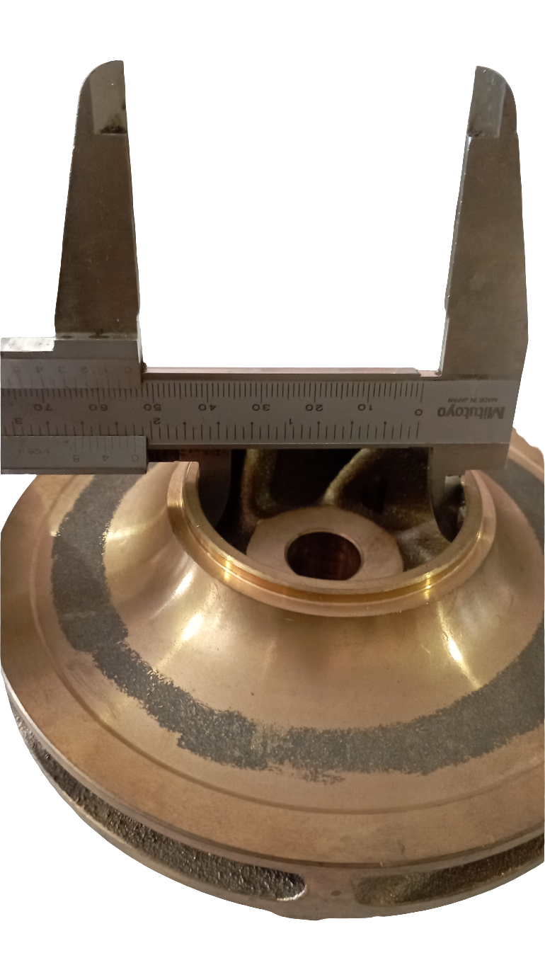 Girante pompa acqua dolce motori Isotta Fraschini serie ID32