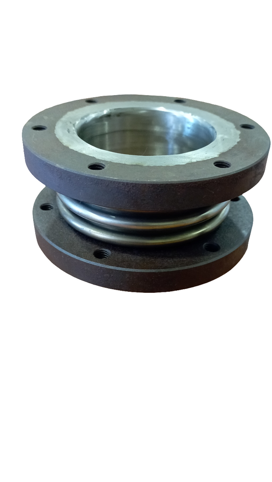 Compensatore di scarico, tronchetto di scarico a 3 spire in acciaio inox