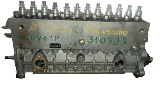 Pompa iniezione 12 pompanti BOSCH 87111 00001 C USATA IN OTTIME CONDIZIONI