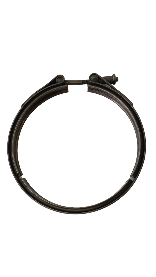 Collare in acciaio inox completo di tirante per chiusura