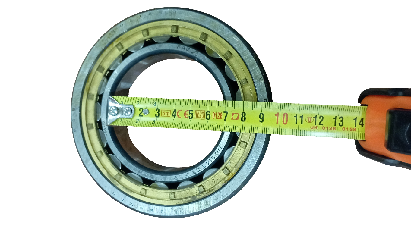 NU214E.M1A.C3 FAG
Cuscinetto a rulli cilindrici a corona singola con design NU
