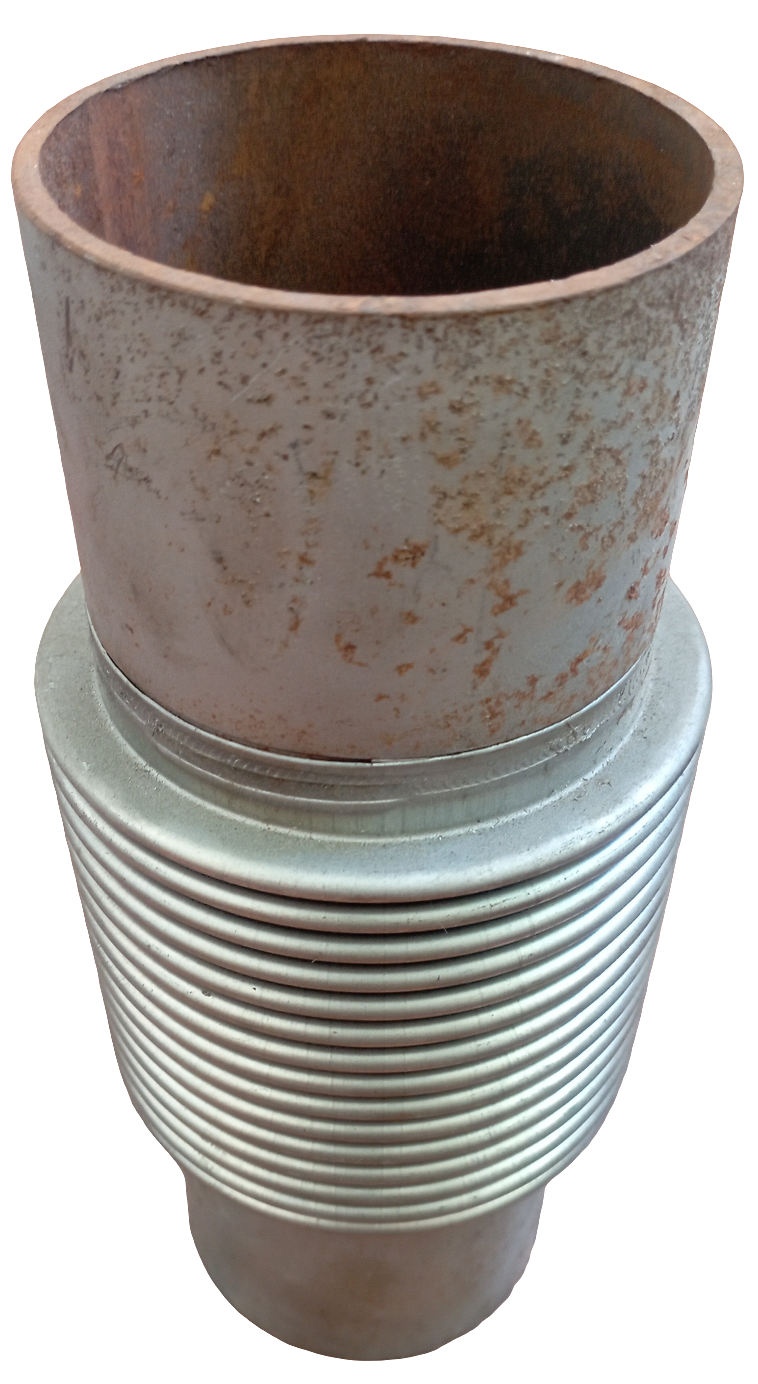 Compensatore dilatazione in acciaio - tronchetto 1