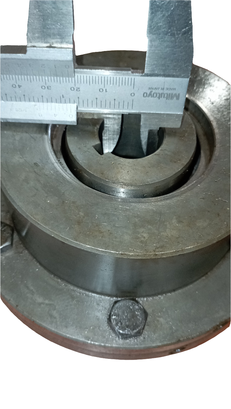 Giunto accoppiamento tra pompa gasolio e trasmissione motore per motori Isotta Fraschini tipo ID36