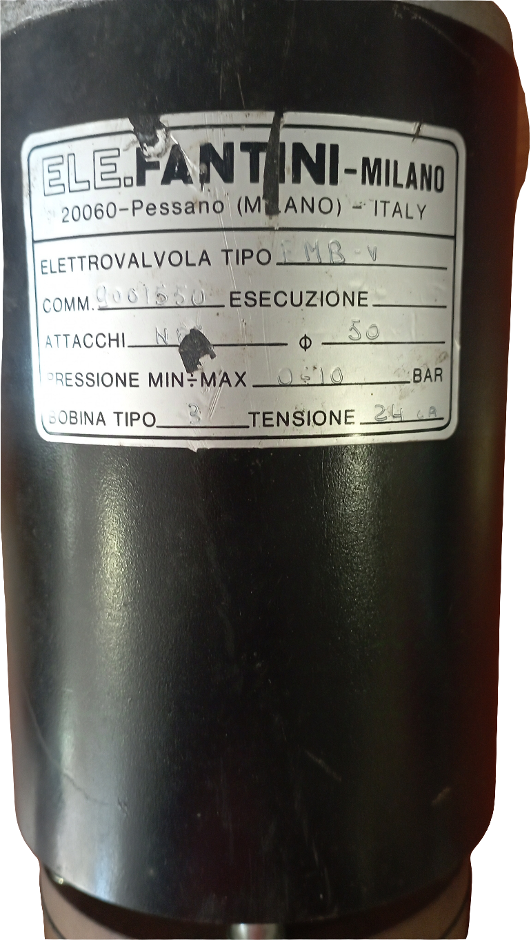 Elettrovalvola ELE.FANTINI TIPO EMB-V 24 VOLTS