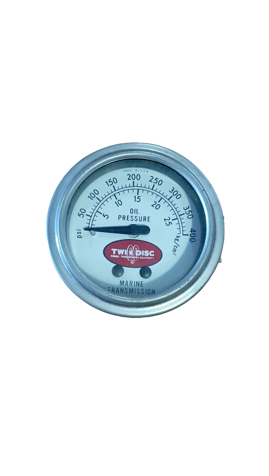 Strumento misurazione pressione olio originale Twin Disc 0 400 psi
