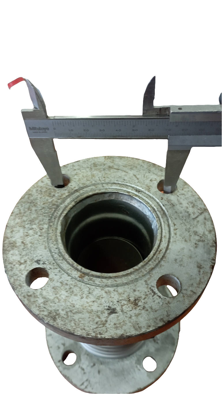 Compensatore di scarico, tronchetto di scarico in acciaio inox a 15 spire