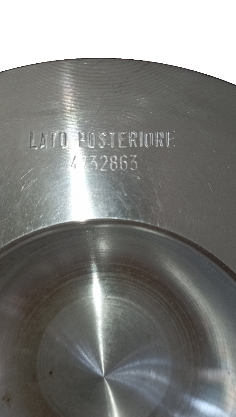 Pistone MOTORI IVECO a tre fasce serie 8280 disponibili con o senza fasce e spinotto