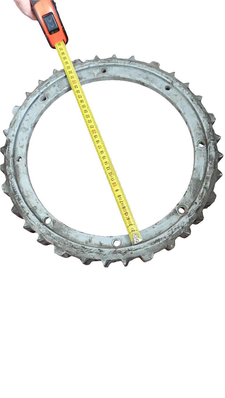 Flangia accoppiamento giunto fra invertitore e motore