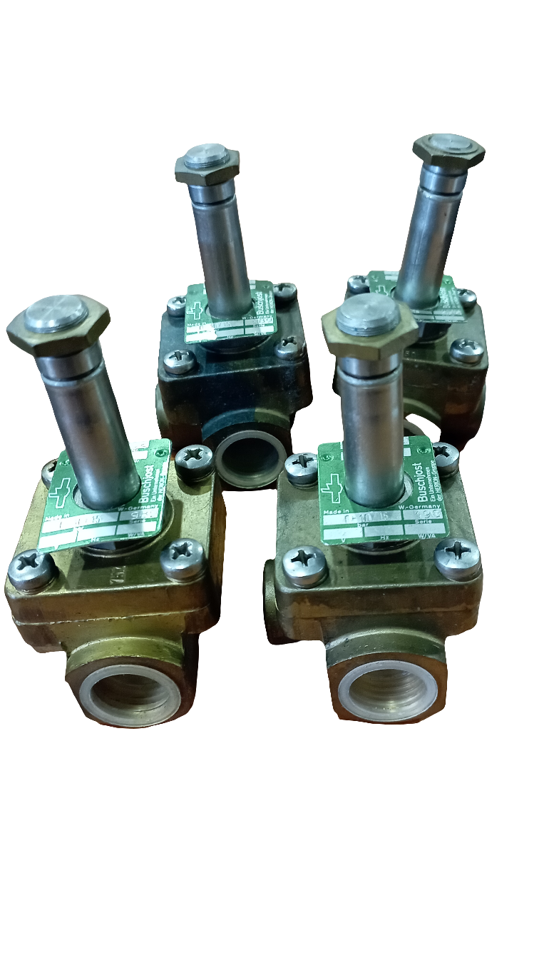 Elettrovalvola Buschjost con bobina nuova 10 bar max, 2 porte, 24 V