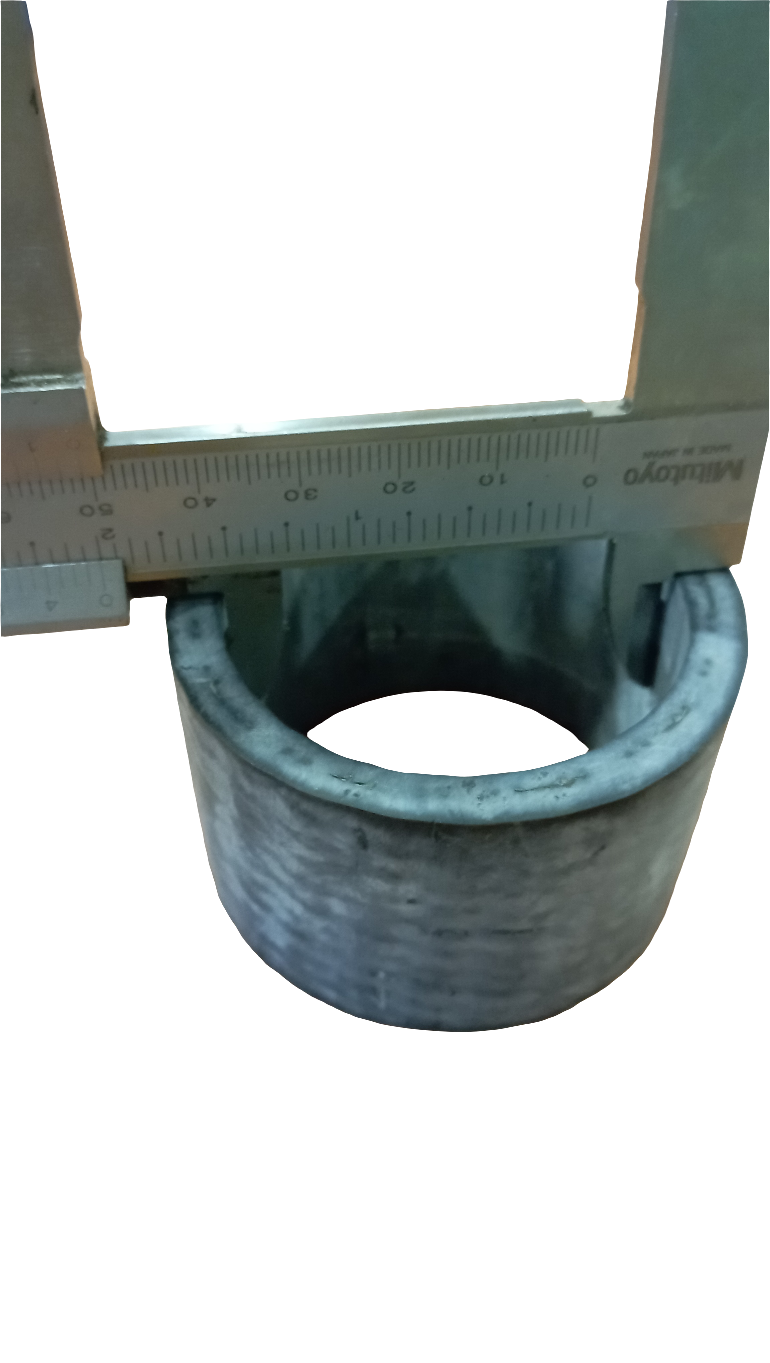 Manicotto acqua in gomma per motori Iveco