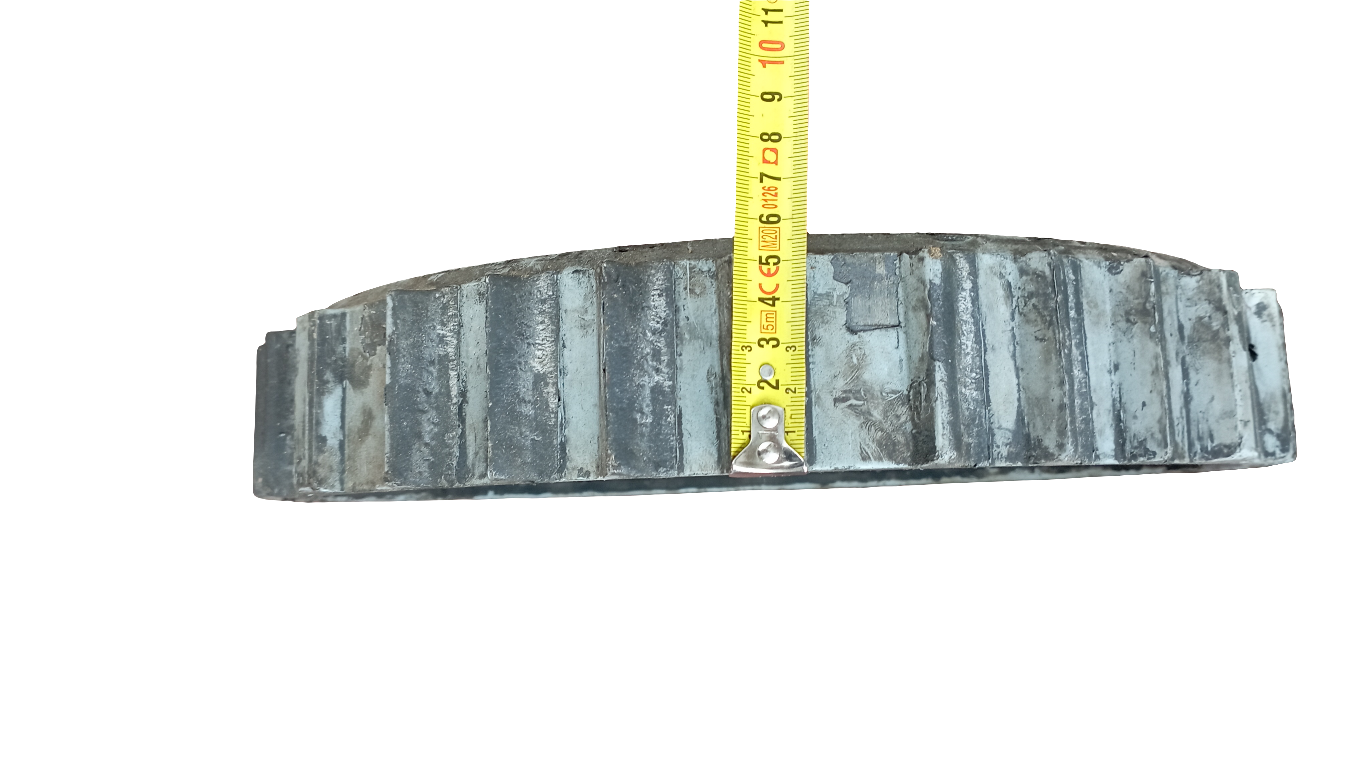 Flangia accoppiamento giunto fra invertitore e motore