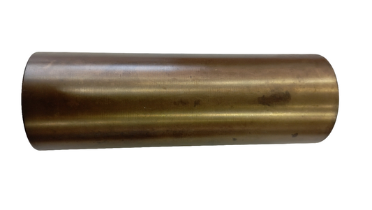 Boccola per astuccio assi porta eliche in bronzo esterno e gomma auto lubrificante interna.