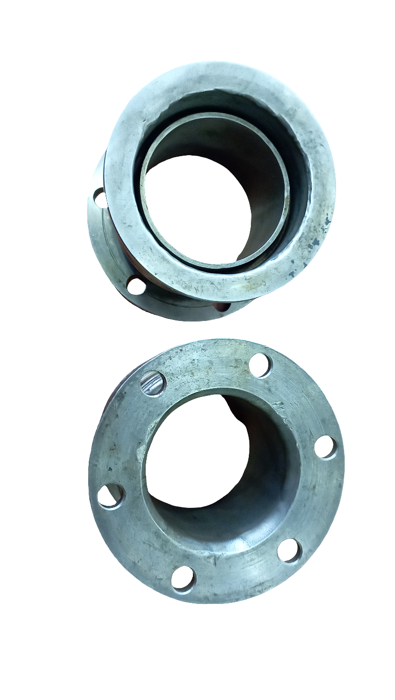 Soffietto compensatore, tronchetto di scarico in acciaio inox