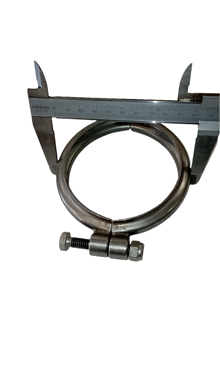 Collare in 2 metà in acciaio